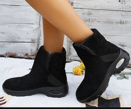 ⏰Promotion - 70% OFF🔥Thermal Lined Slip On Waterproof Arch Surport Snow Orthopedic Boots for Women - Proven Plantar Fasciitis, Foot and Heel Pain Relief