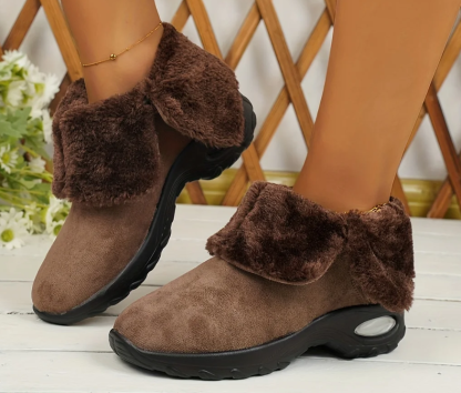 ⏰Promotion - 70% OFF🔥Thermal Lined Slip On Waterproof Arch Surport Snow Orthopedic Boots for Women - Proven Plantar Fasciitis, Foot and Heel Pain Relief