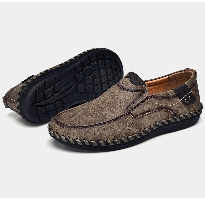 🔥Last Day Promotion 70% OFF 🎁 Men's Good Arch Support & Non-slip Outdoor Breathable Walking Shoes - loafer004
