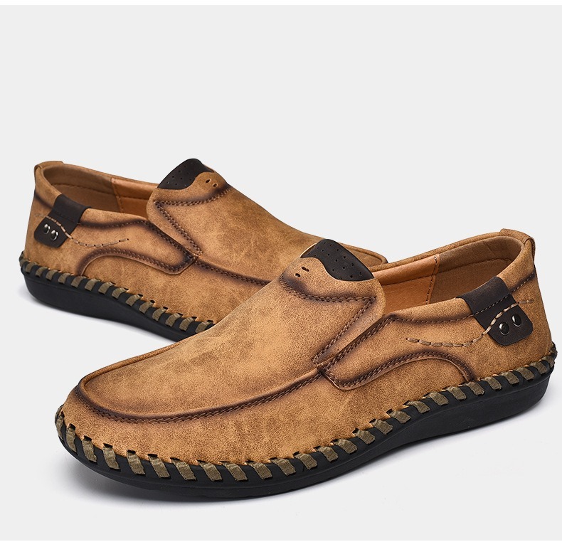 🔥Last Day Promotion 70% OFF 🎁 Men's Good Arch Support & Non-slip Outdoor Breathable Walking Shoes - loafer004