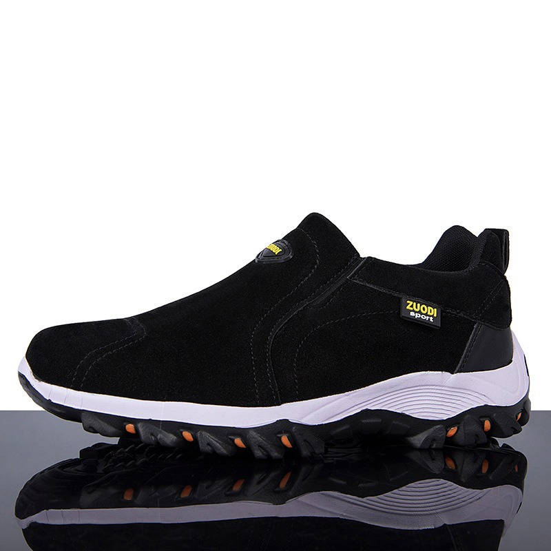🔥Black Friday Sale 70% OFF 🎁  Men's Outdoor Non-slip Comfy Arch Support Walking Shoes, Comfy Orthopedic Walking Shoes