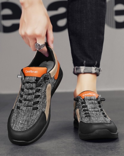 🔥Last Day Promotion 70% OFF 🎁  Men's Outdoor Non-slip Comfy Arch Support Walking Shoes, Comfy Walking Shoes - Can stand pain-free for up to 12 hours