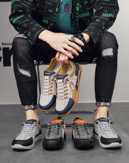 🔥Last Day Promotion 70% OFF 🎁  Men's Outdoor Non-slip Comfy Arch Support Walking Shoes, Comfy Walking Shoes - Can stand pain-free for up to 12 hours
