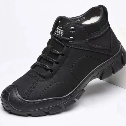 🔥On This Week Sale 50% OFF🔥 Thermal Comfortable Men's Outdoor Hiking Shoes With Plush Lining, Non-slip Arch Support