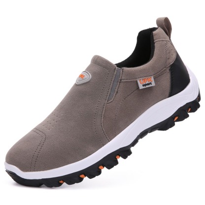 🔥Black Friday Sale 70% OFF 🎁  Men's Outdoor Non-slip Comfy Arch Support Walking Shoes, Comfy Orthopedic Walking Shoes