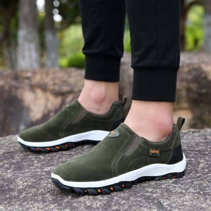 🔥Black Friday Sale 70% OFF 🎁  Men's Outdoor Non-slip Comfy Arch Support Walking Shoes, Comfy Orthopedic Walking Shoes