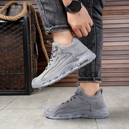 🔥On This Week Sale 70% OFF🔥Men Arch Support & Breathable and Light & Non-Slip Shoes - Comfy Casual Walking Orthopedic Shoes