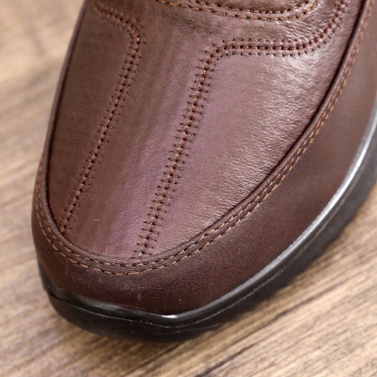 🔥On This Week Sale 70% OFF🔥 Men's Casual Warm Snow Boots, Ankle Height, Fabric Lining, Rubber Sole, Solid Color, Outdoor Footwear - Warm your feet