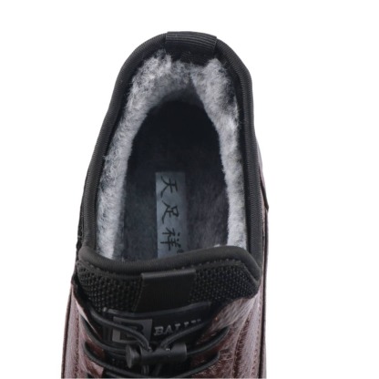 🔥On This Week Sale 70% OFF🔥 Men's Casual Warm Snow Boots, Ankle Height, Fabric Lining, Rubber Sole, Solid Color, Outdoor Footwear - Warm your feet