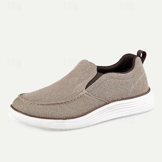 🔥Last Day 70% OFF🔥Men's Casual Slip-On Canvas Loafers – Podiatrist Approved Style Recommended