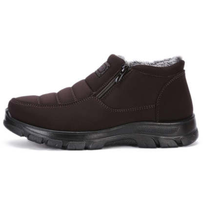 ⏰Promotion - 70% OFF🔥Orthopedic Snow Boots For Men Velvet Warm Ankle Shoes - Proven Plantar Fasciitis, Foot and Heel Pain Relief