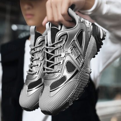 💥Last day deals 70% OFF💥Men's Lightweight Athletic Sneakers with Durable Sole and Mesh Panels - Suitable for running and outdoor sports, does not wear feet