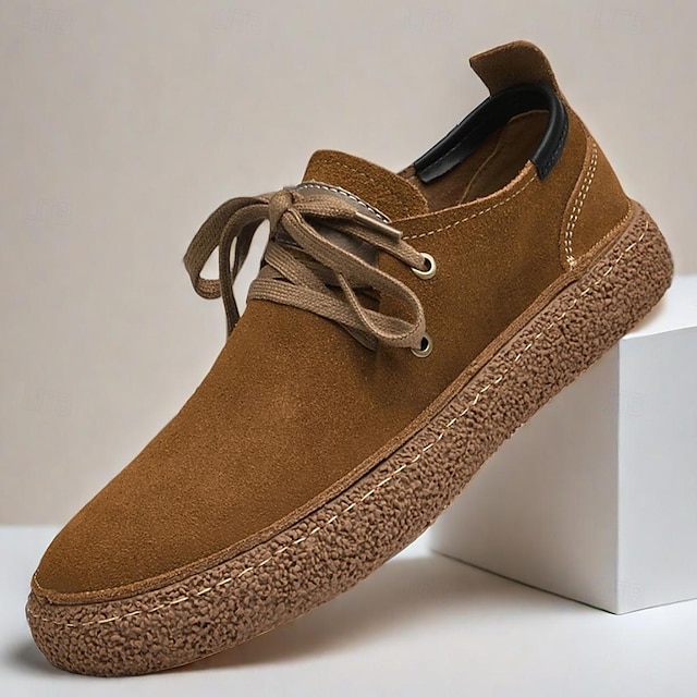 💥New style promotion 50% OFF💥Men's Orthopedic Casual Suede Lace-Up Shoes  – Comfy Casual Walking Orthopedic Shoes