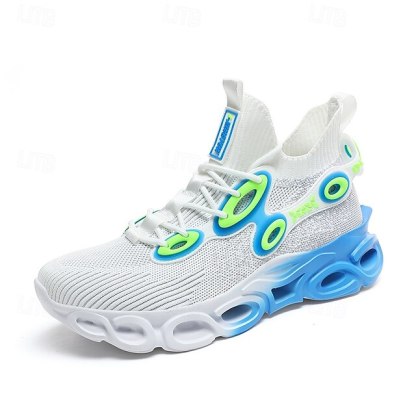 🔥Hot Sale🎁--50% OFF🎉Men's Futuristic Sneakers, High-Tech Design with Flexible Mesh Upper and Unique Bubble Sole, Ideal for Urban Style and Casual Outings