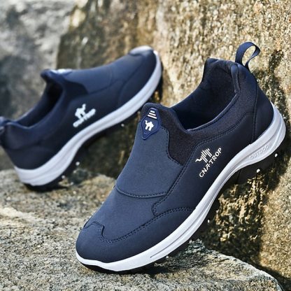 🔥Hot Sale🎁--70% OFF🎉New Men's Non-slip Walking Leather Lightweight Breathable Casual Loafers - Reduce Pain and Discomfort of