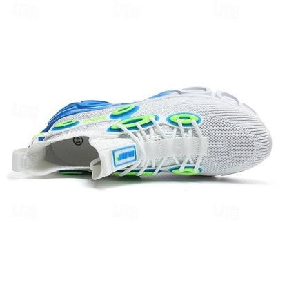 🔥Hot Sale🎁--50% OFF🎉Men's Futuristic Sneakers, High-Tech Design with Flexible Mesh Upper and Unique Bubble Sole, Ideal for Urban Style and Casual Outings