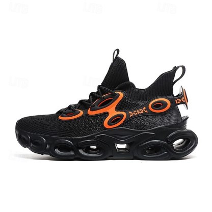 🔥Hot Sale🎁--50% OFF🎉Men's Futuristic Sneakers, High-Tech Design with Flexible Mesh Upper and Unique Bubble Sole, Ideal for Urban Style and Casual Outings