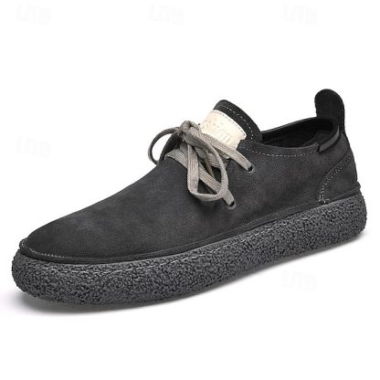💥New style promotion 50% OFF💥Men's Orthopedic Casual Suede Lace-Up Shoes  – Comfy Casual Walking Orthopedic Shoes