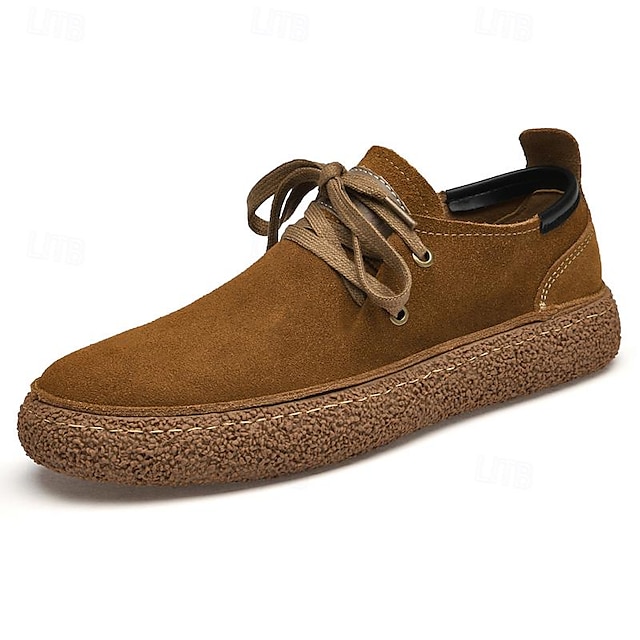 💥New style promotion 50% OFF💥Men's Orthopedic Casual Suede Lace-Up Shoes  – Comfy Casual Walking Orthopedic Shoes