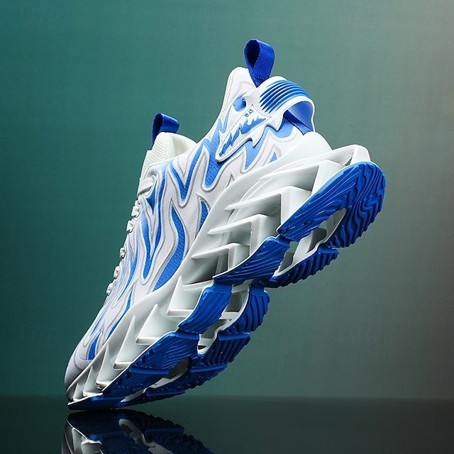 ⏰Promotion - 70% OFF🔥Men's Neon Wave Design Breathable Upper and Cushioned Sole Orthopedic Sneaker