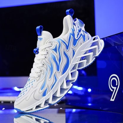 ⏰Promotion - 70% OFF🔥Men's Neon Wave Design Breathable Upper and Cushioned Sole Orthopedic Sneaker