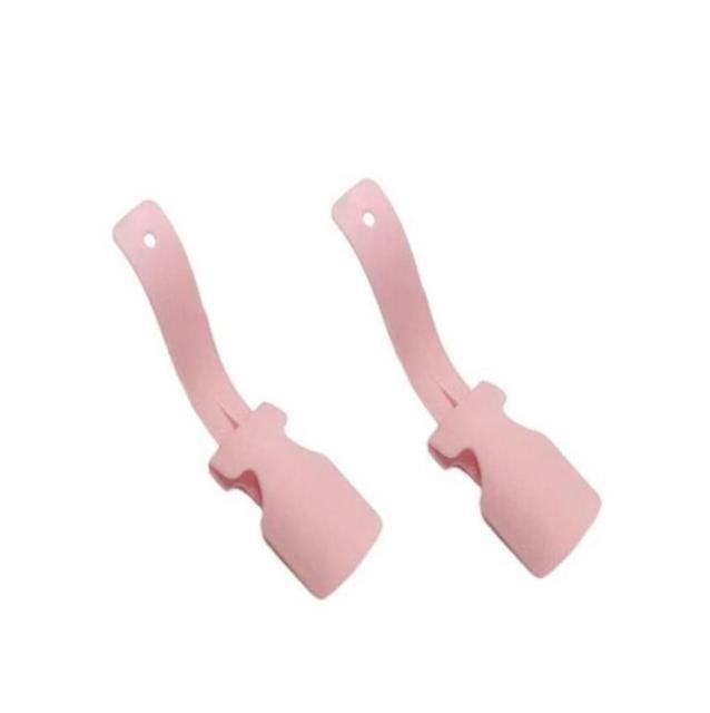 2PCS Lazy Unisex Wear Shoe Horn Helper Shoehorn Shoe Easy on and off Shoe Sturdy Slip Aid