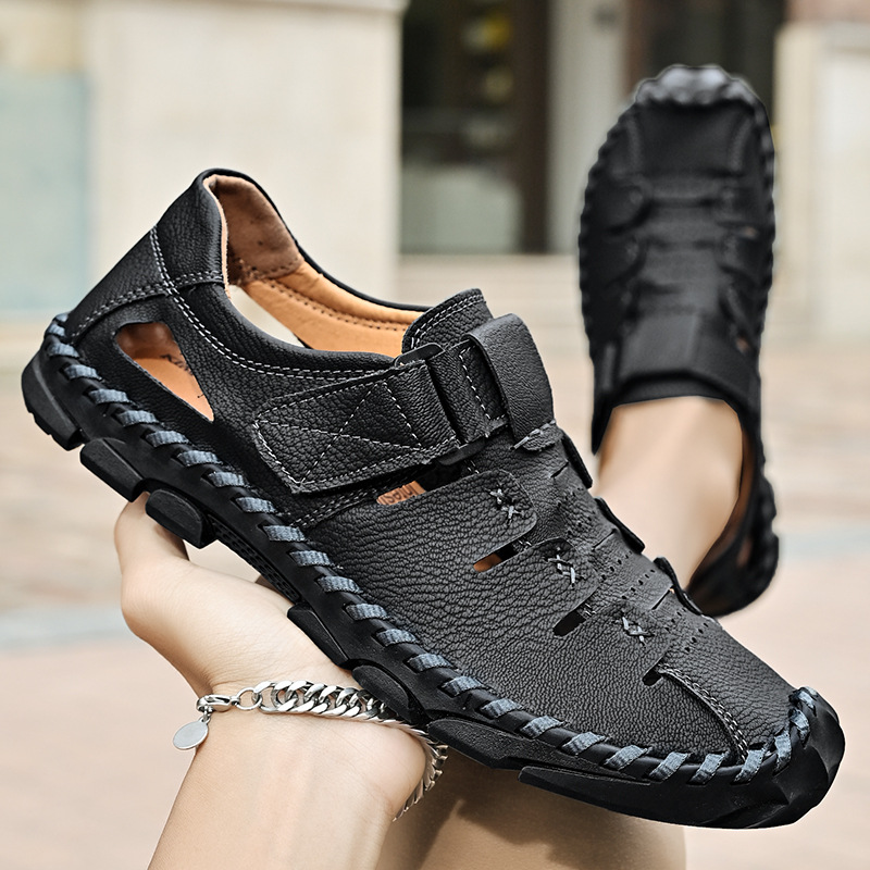 Men's breathable and fashionable hollow out casual shoes