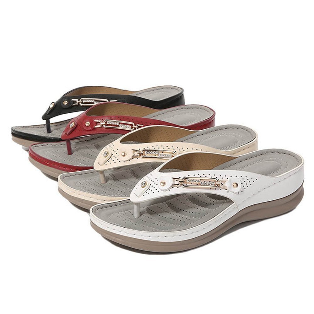 Women's Arch Support Soft Cushion Flip Flops Thong Sandals Slippers