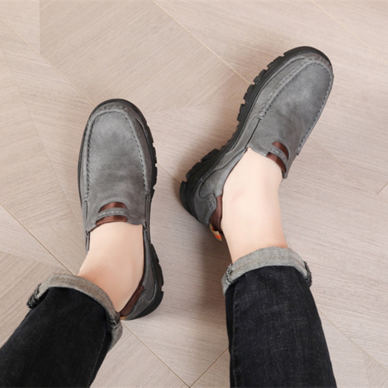 ??70% OFF??Men's Slip-On Orthopedic Shoes Comfortable Wide Toe Arch Support Sneakers Relieve Foot and Protect Ankles