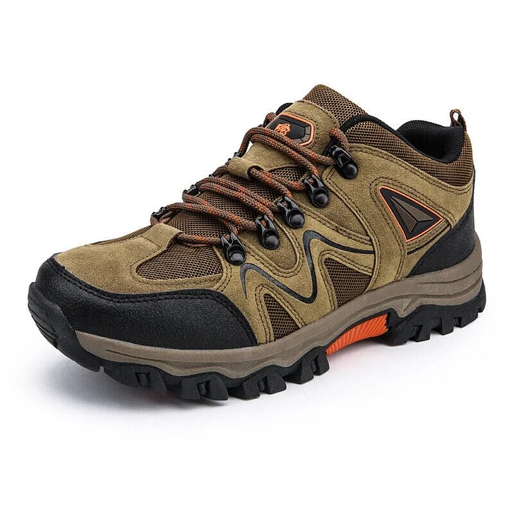 Men's Outdoor Lightweight Breathable Orthopedic Hiking Shoes Comfortable Trekking Work Shoes For All Season