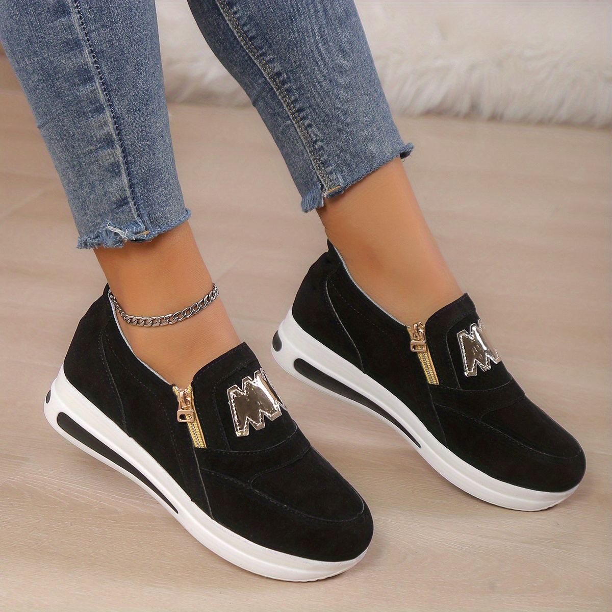 ??Last Day Promotion 50% OFF - Women's casual platform slip-on orthopedic sneakers