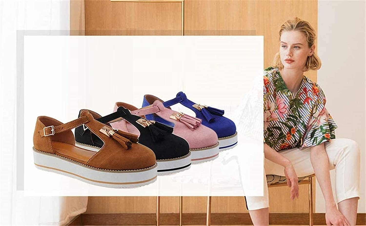 Women's Orthopedic Casual Platform Flat Comfort Shoes