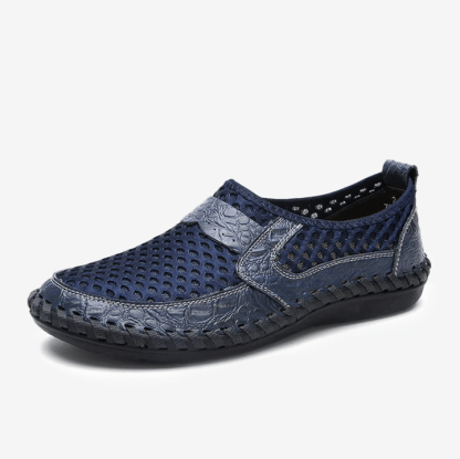 Men Loafers Breathable Mesh Outdoor Slip On Casual Summer Shoes