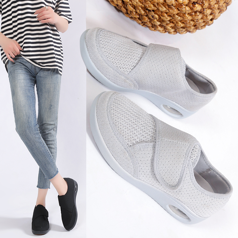 Plus Size Wide Diabetic Shoes For Swollen