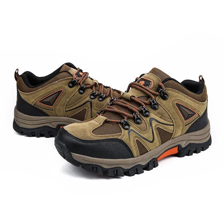 Men's Outdoor Lightweight Breathable Orthopedic Hiking Shoes Comfortable Trekking Work Shoes For All Season