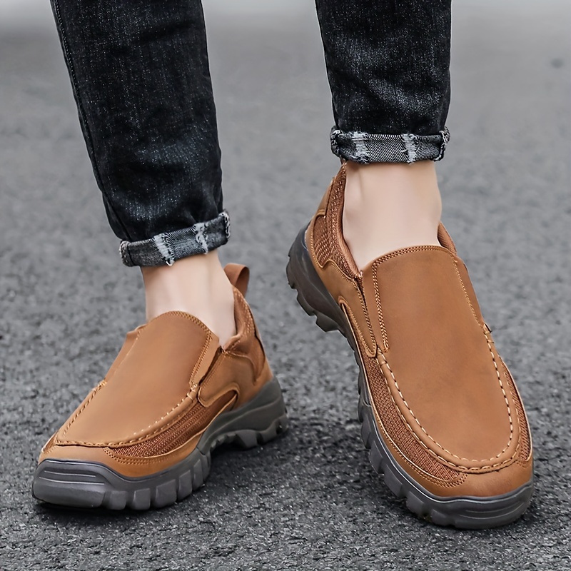 Last Day 50% OFF??Men's Lightweight Breathable Casual Orthopedic Slip-On Walking Shoes