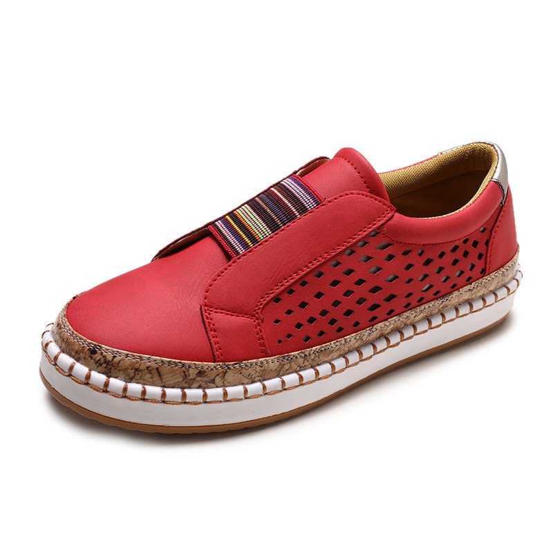 Women's Slip On Arch Support Orthopedic Walking Shoes