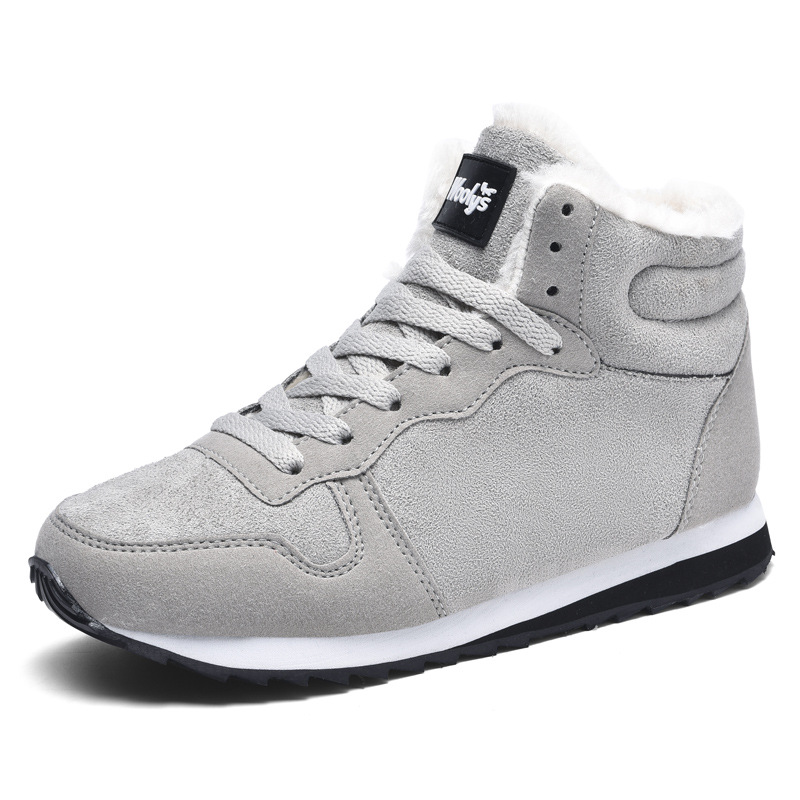 Winter Waterproof Women Shoes Snow Boots Fur-lined Slip On Warm Ankle Size