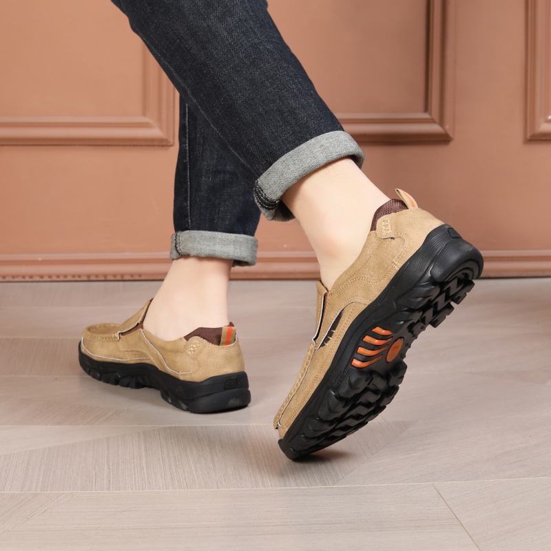 ??70% OFF??Men's Slip-On Orthopedic Shoes Comfortable Wide Toe Arch Support Sneakers Relieve Foot and Protect Ankles