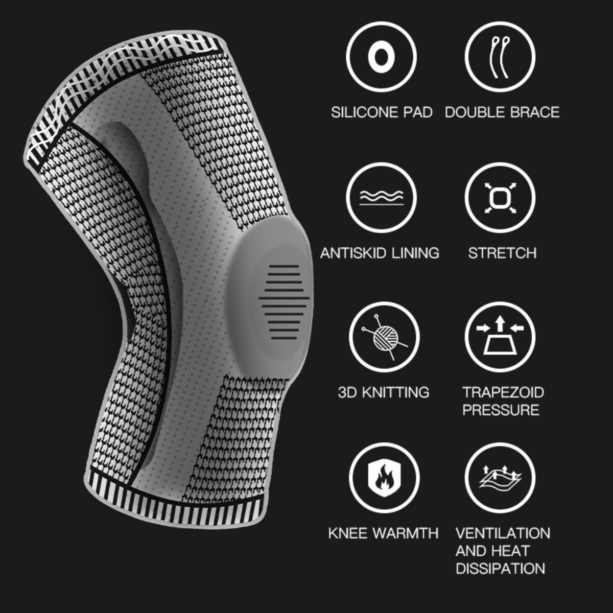 Ortho Knee Sleve with Compression