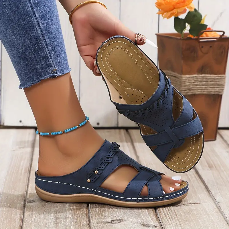 💥LAST DAY SALE 60% OFF🔥ComfortFit Womens Wedge Sandals - Orthopedic Support