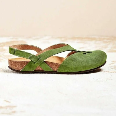 Women Orthopedic Hollow Out Flat Sandals