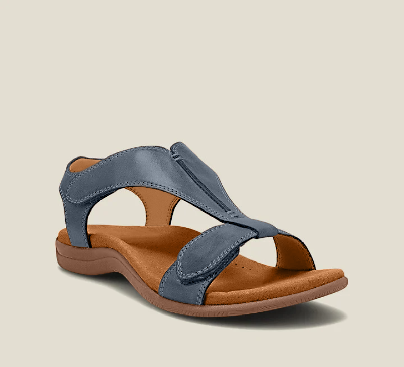 Sale\Black	UK8/41  \  Wedge Orthopaedic Sandals