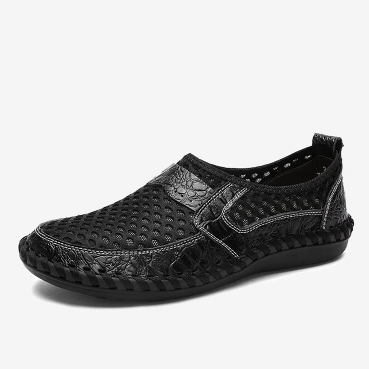 Men Loafers Breathable Mesh Outdoor Slip On Casual Summer Shoes