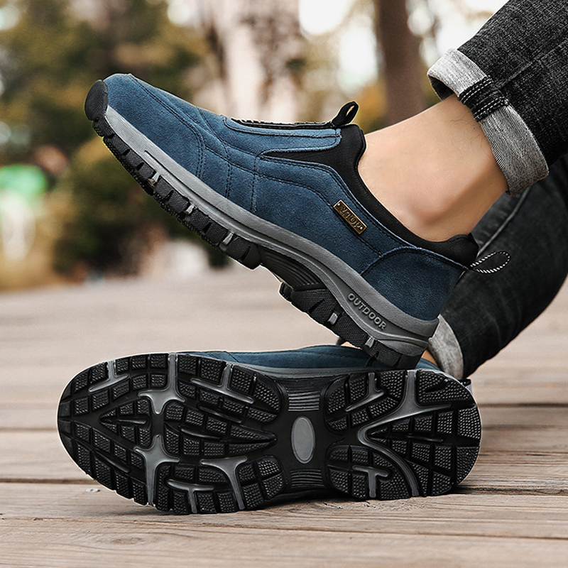 (🔥Hot Sale)Men's Comfortable Waterproof Orthopedic Walking Shoes Hiking Shoes