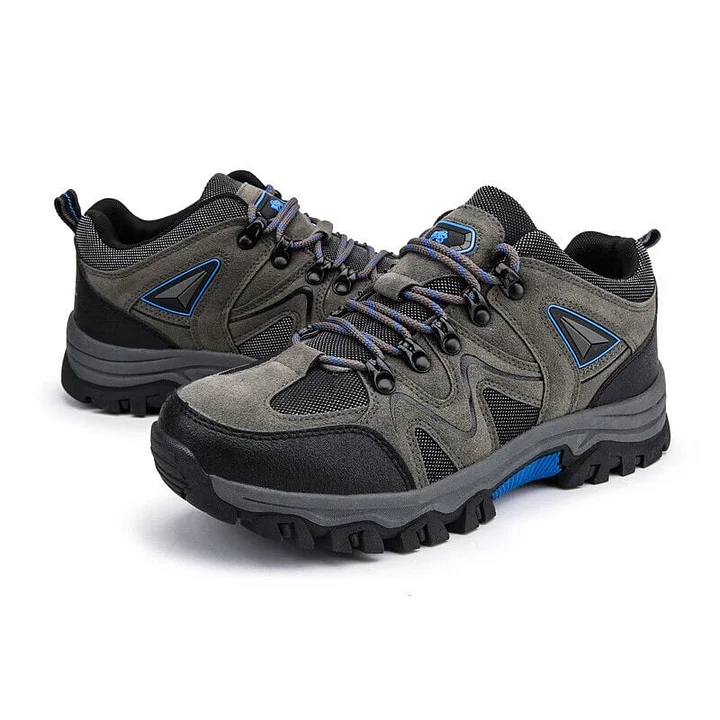 Men's Outdoor Lightweight Breathable Orthopedic Hiking Shoes Comfortable Trekking Work Shoes For All Season