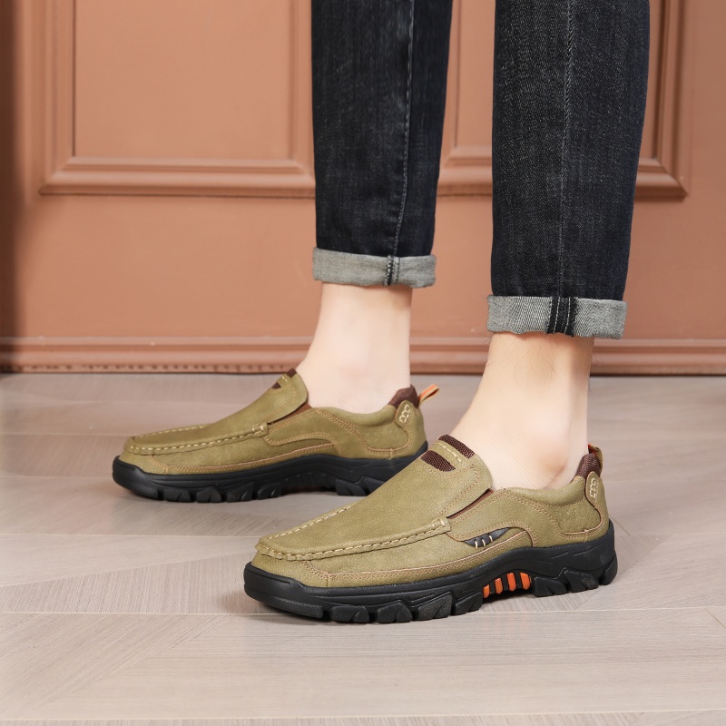 ??70% OFF??Men's Slip-On Orthopedic Shoes Comfortable Wide Toe Arch Support Sneakers Relieve Foot and Protect Ankles