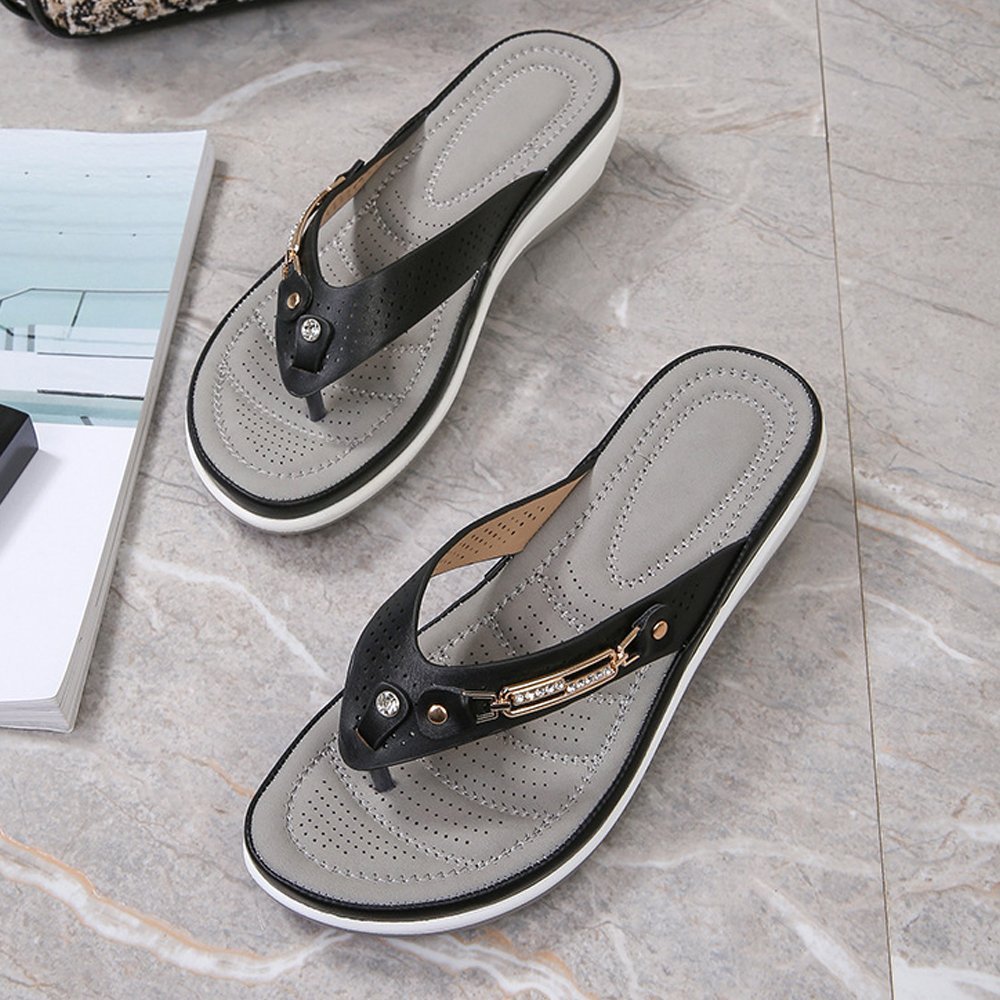 Women's Arch Support Soft Cushion Flip Flops Thong Sandals Slippers