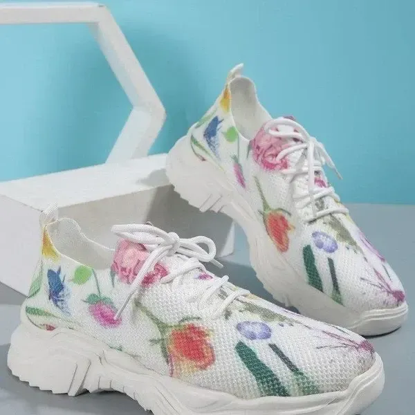 ?? Last Day Promotion 50% OFF ?? Women's Floral Print Orthopedic Sneakers