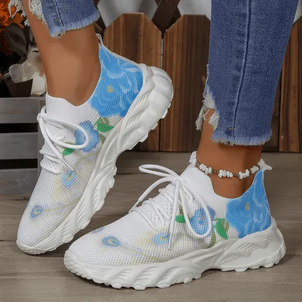 ?? Last Day Promotion 50% OFF ?? Women's Floral Print Orthopedic Sneakers